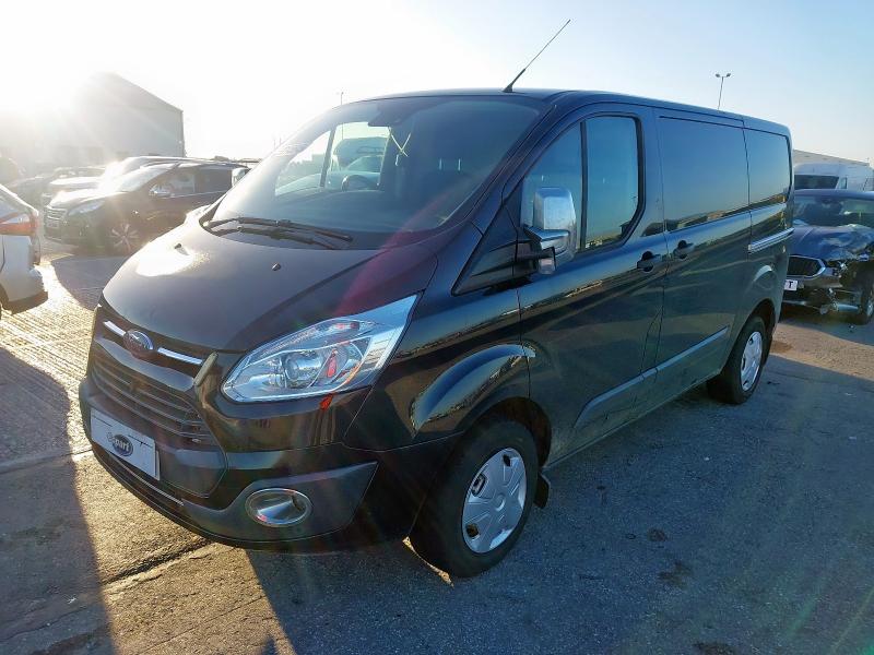 2018 FORD TRANSIT CUSTOM 2.0 TDCI 130PS LOW ROOF TREND VAN for sale at Copart CHESTER