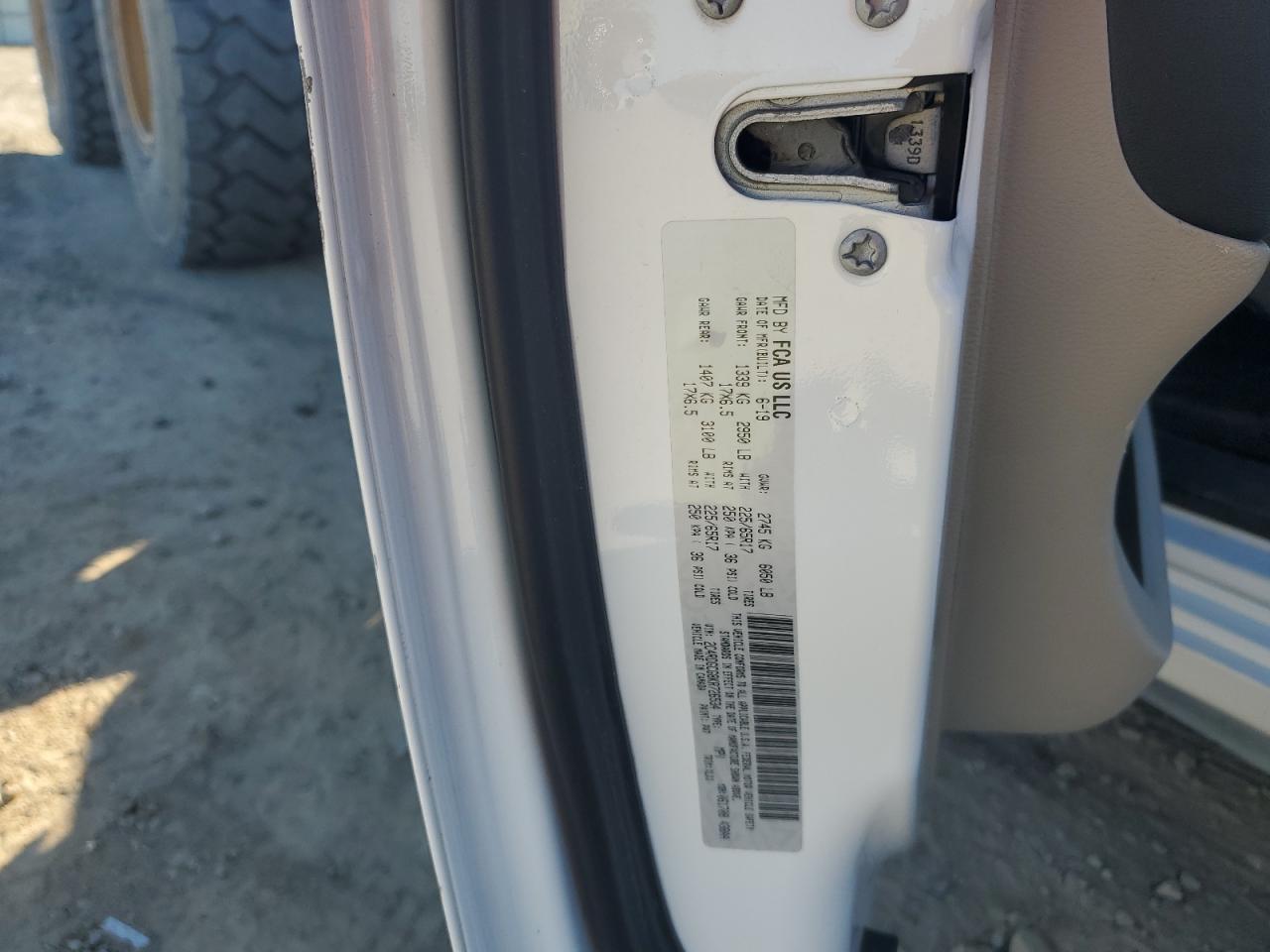 2019 Dodge Grand Caravan Sxt VIN: 2C4RDGCG8KR726534 Lot: 90029825