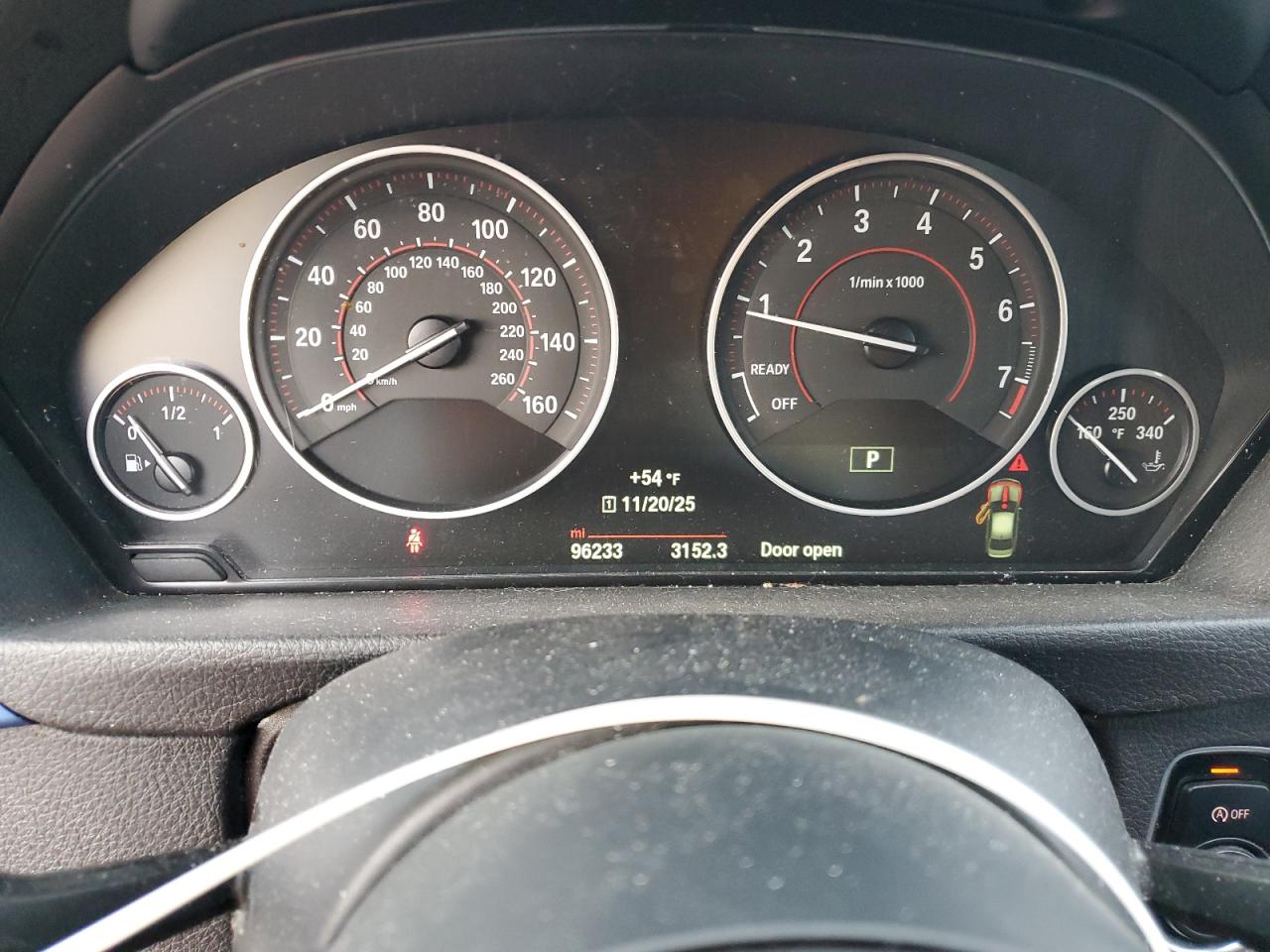 2015 BMW 335 Xi VIN: WBA3B9G52FNR94771 Lot: 93979685