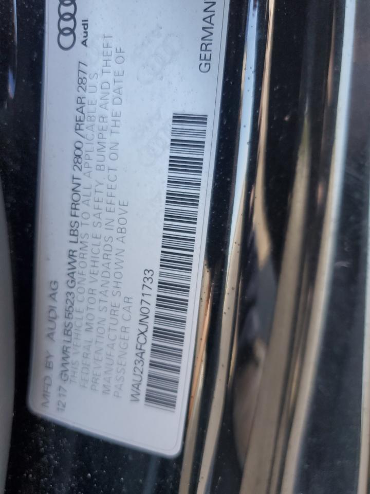 2018 Audi A7 Prestige VIN: WAU23AFCXJN071733 Lot: 93404725