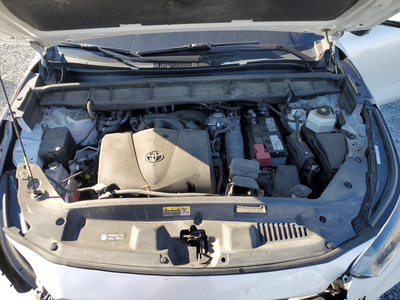 2021 Toyota Highlander L VIN: 5TDCZRAH1MS036343 Lot: 91123185