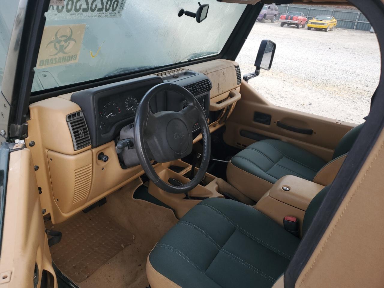 1997 Jeep Wrangler / Tj Sahara VIN: 1J4FY49S1VP501051 Lot: 86232385