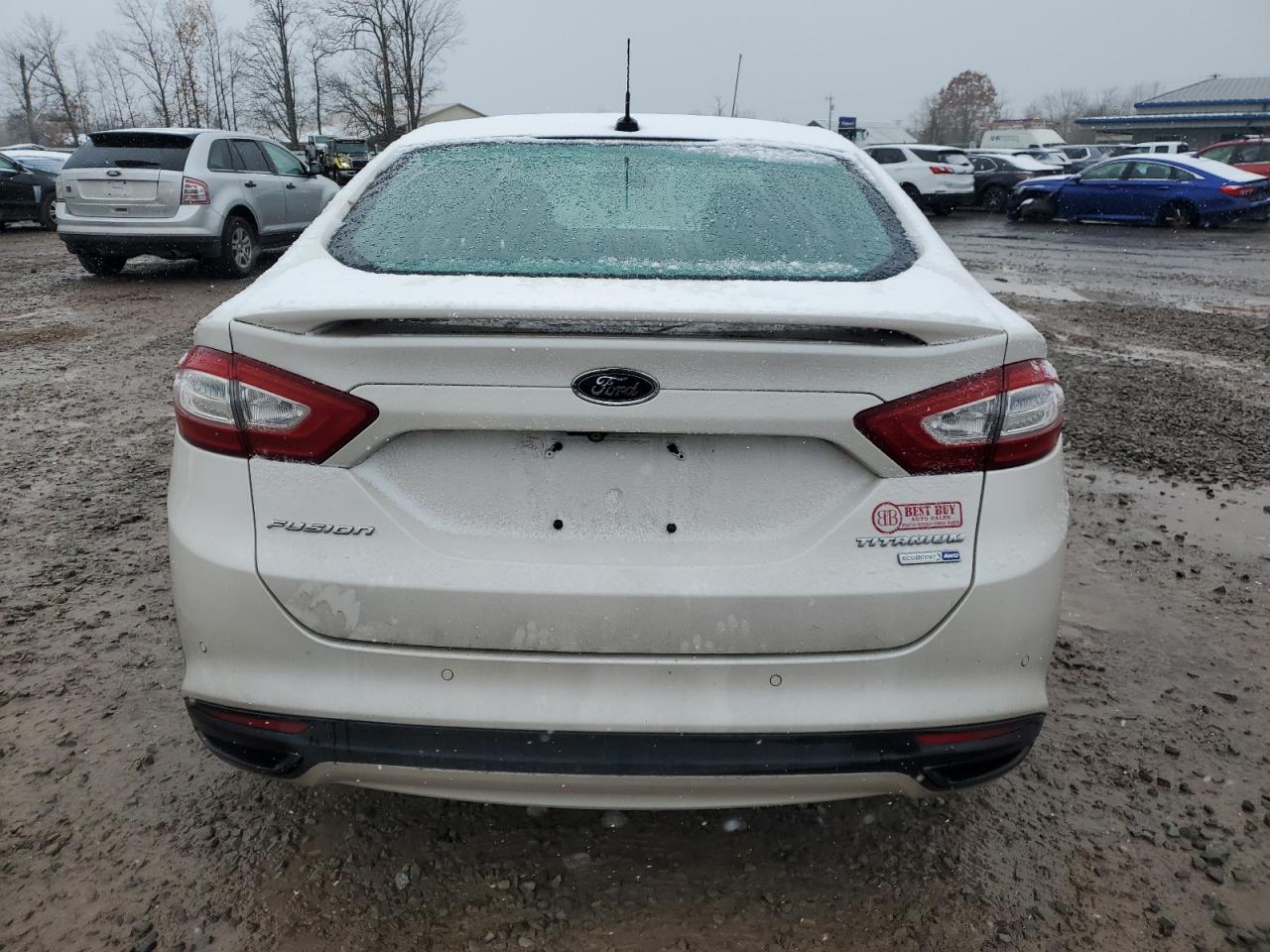2013 Ford Fusion Titanium VIN: 3FA6P0D95DR106700 Lot: 91965405