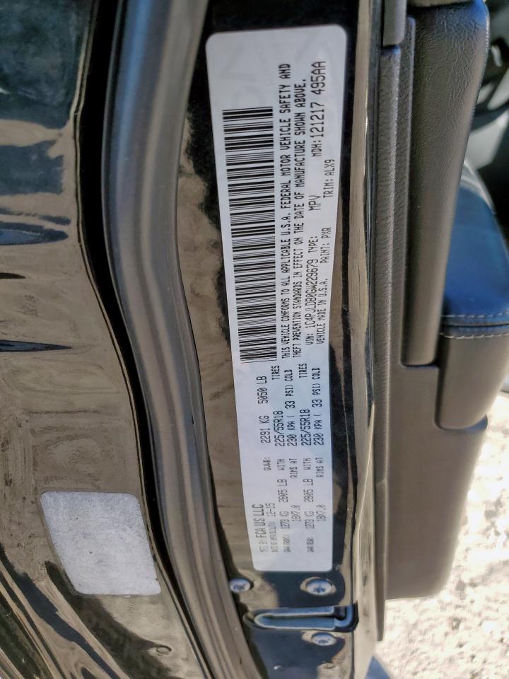 2016 Jeep Cherokee Limited VIN: 1C4PJLDB0GW229679 Lot: 91451955