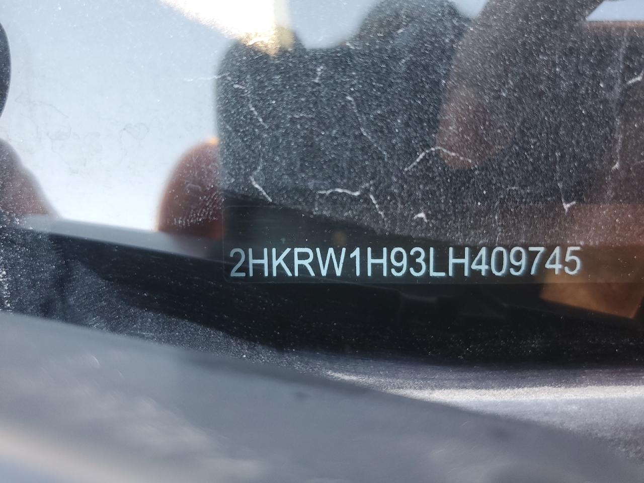 2020 Honda Cr-V Touring VIN: 2HKRW1H93LH409745 Lot: 90867745