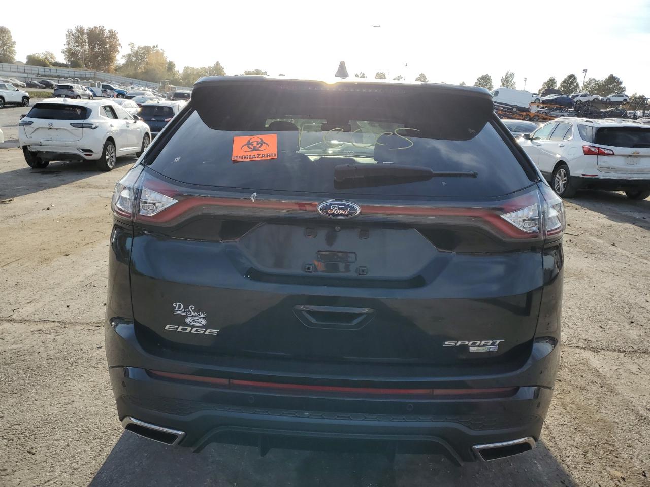 2015 Ford Edge Sport VIN: 2FMTK4APXFBB54907 Lot: 91840165