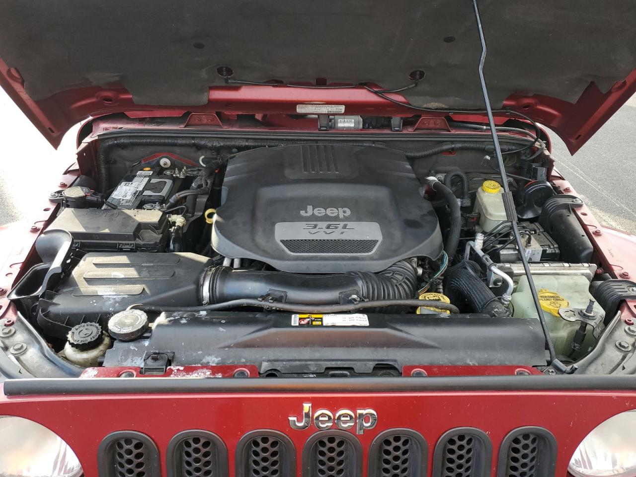 2013 Jeep Wrangler Sahara VIN: 1C4GJWBG4DL583976 Lot: 93948215