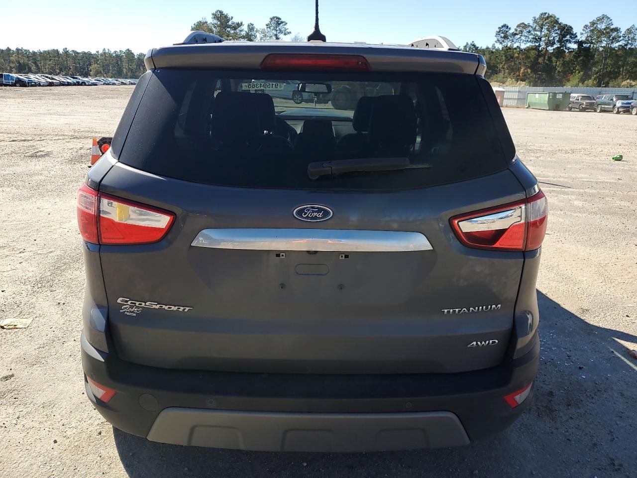 2020 Ford Ecosport Titanium VIN: MAJ6S3KL6LC346107 Lot: 91594365