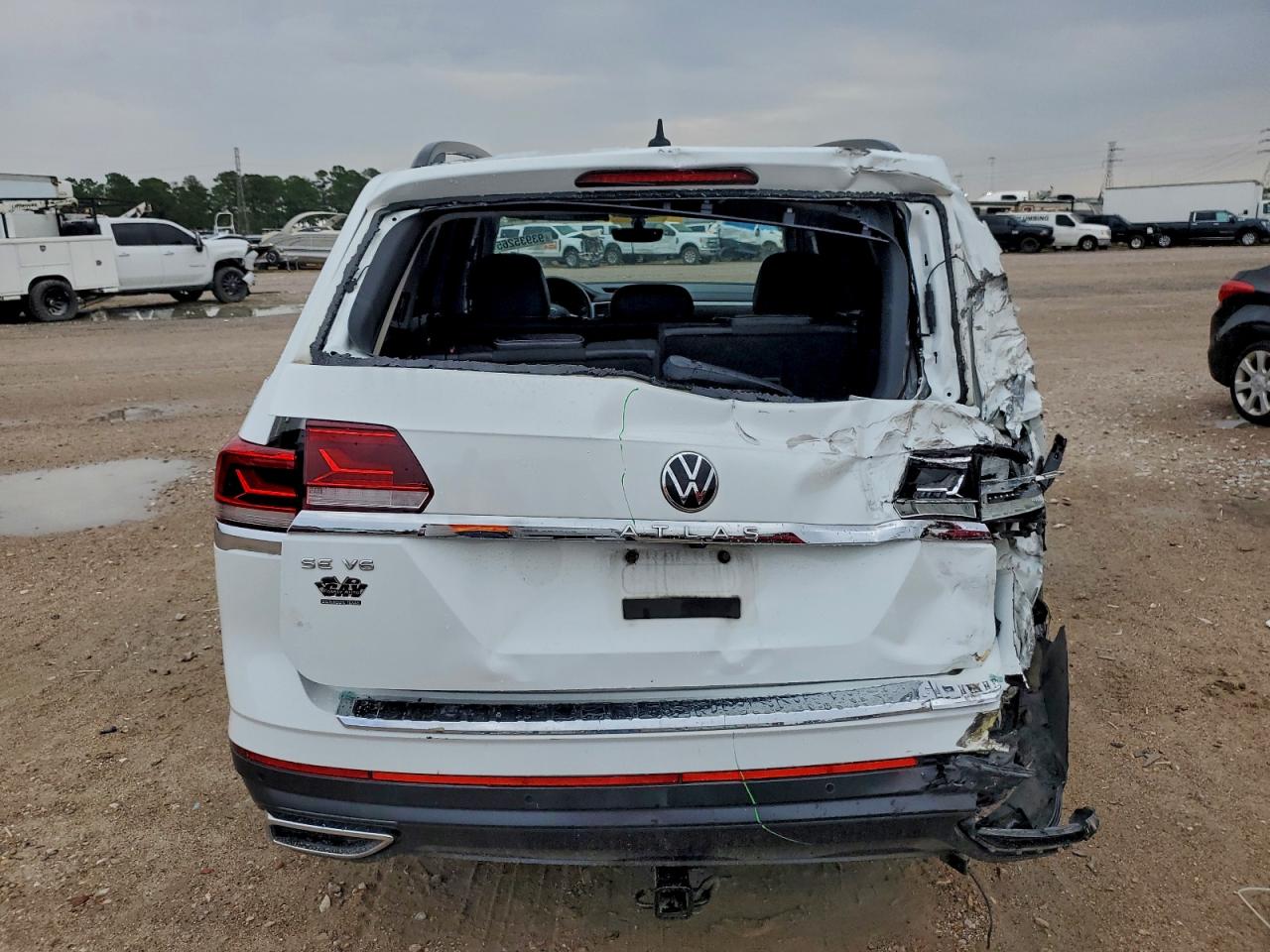 2021 Volkswagen Atlas Se VIN: 1V2WR2CA3MC593355 Lot: 93935265