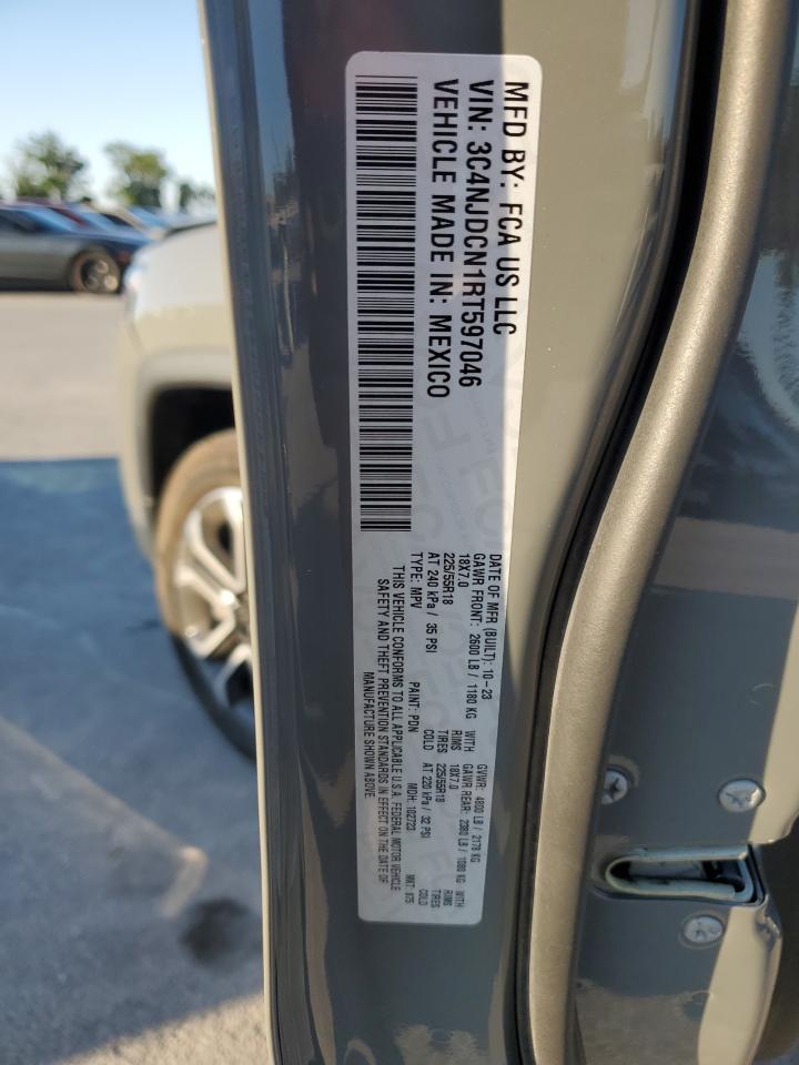 2024 Jeep Compass Limited VIN: 3C4NJDCN1RT597046 Lot: 91216035