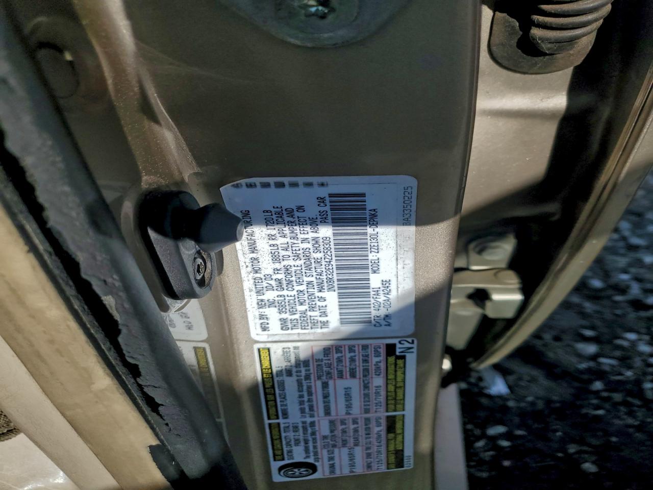 2004 Toyota Corolla Ce VIN: 1NXBR32E94Z258309 Lot: 94295465