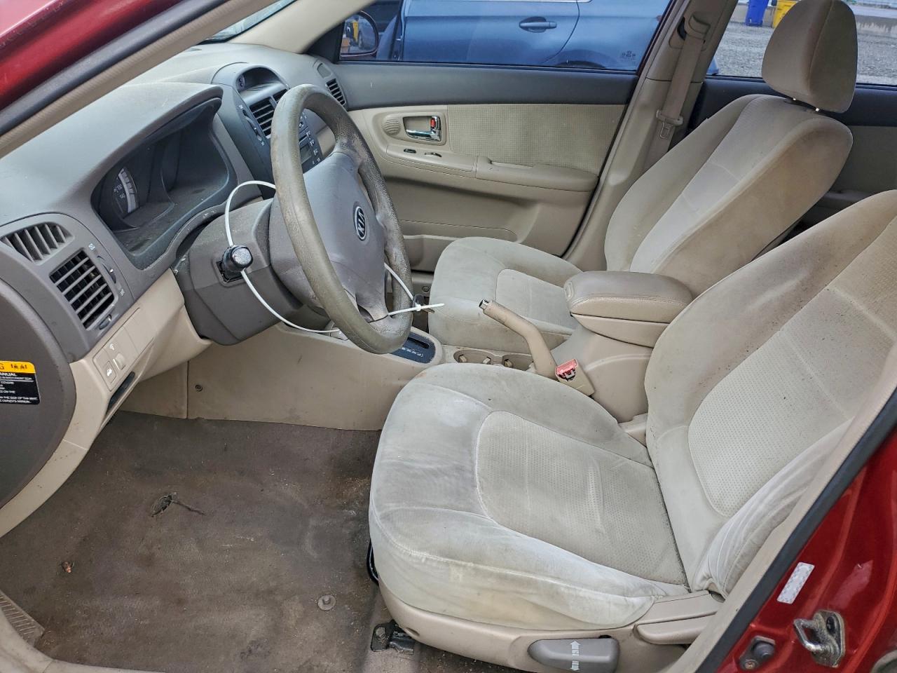 2007 Kia Spectra Ex VIN: KNAFE122875444530 Lot: 94065865