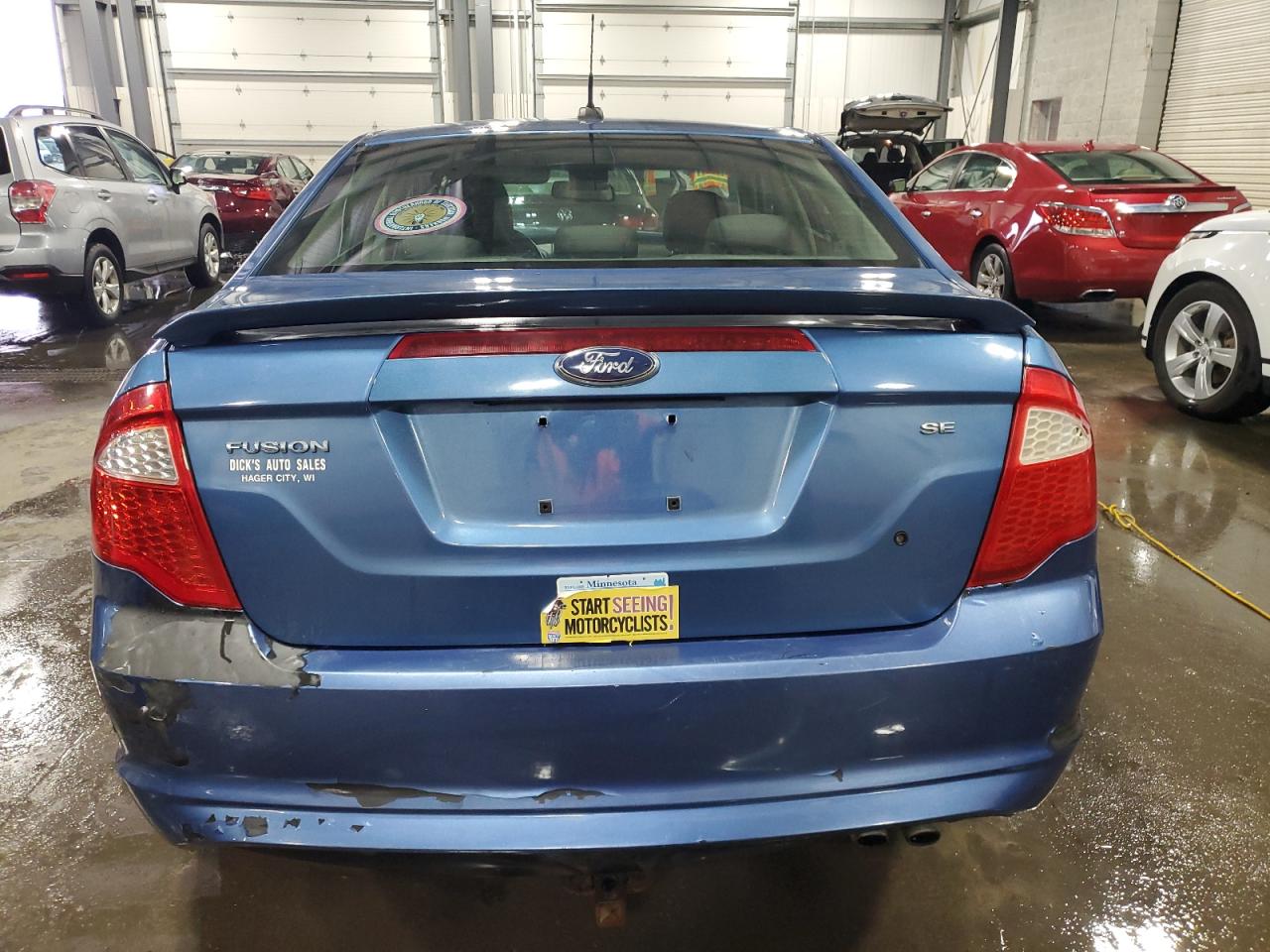 2010 Ford Fusion Se VIN: 3FAHP0HA8AR260147 Lot: 91809005