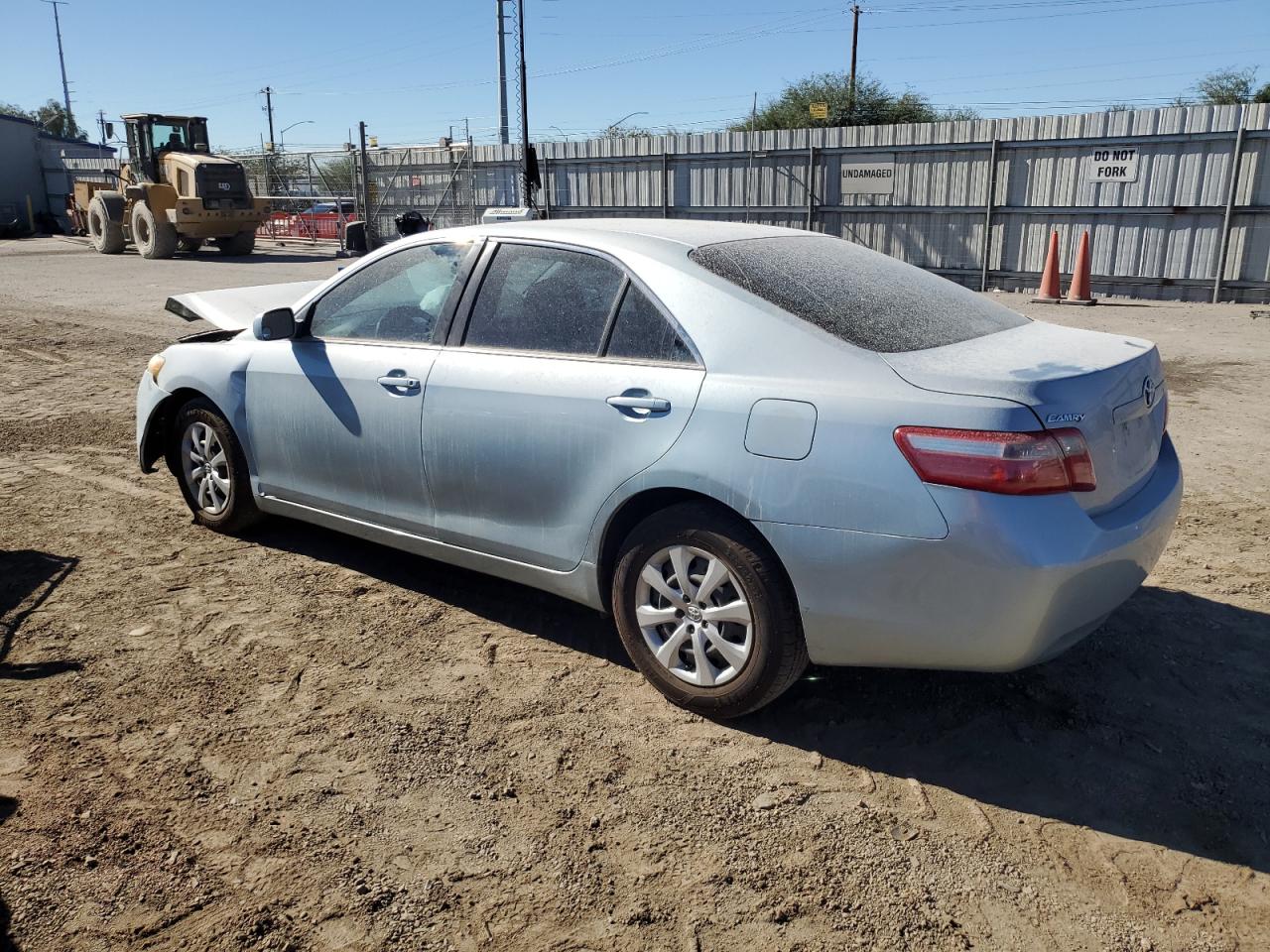 2008 Toyota Camry Ce blue sedan gasoline 4T4BE46K28R043724 photo #3