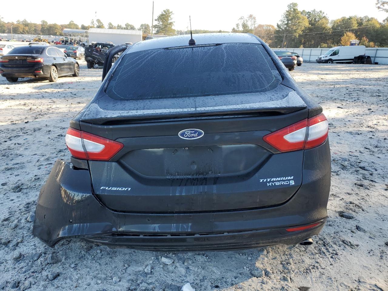 2014 Ford Fusion Titanium Hev VIN: 3FA6P0RU3ER349145 Lot: 92647765