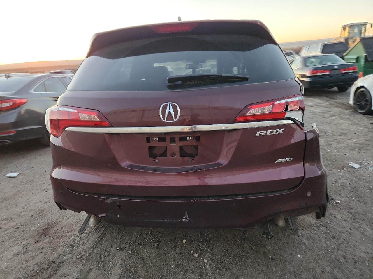 2017 Acura Rdx Advance VIN: 5J8TB4H78HL025000 Lot: 92124695