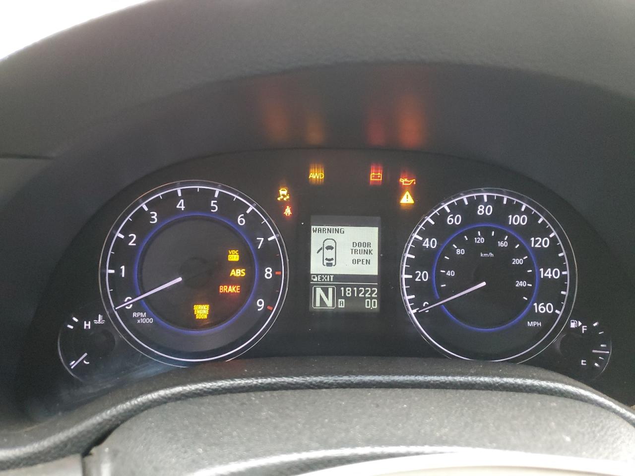 2010 Infiniti G37 VIN: JN1CV6AR3AM451340 Lot: 92506135