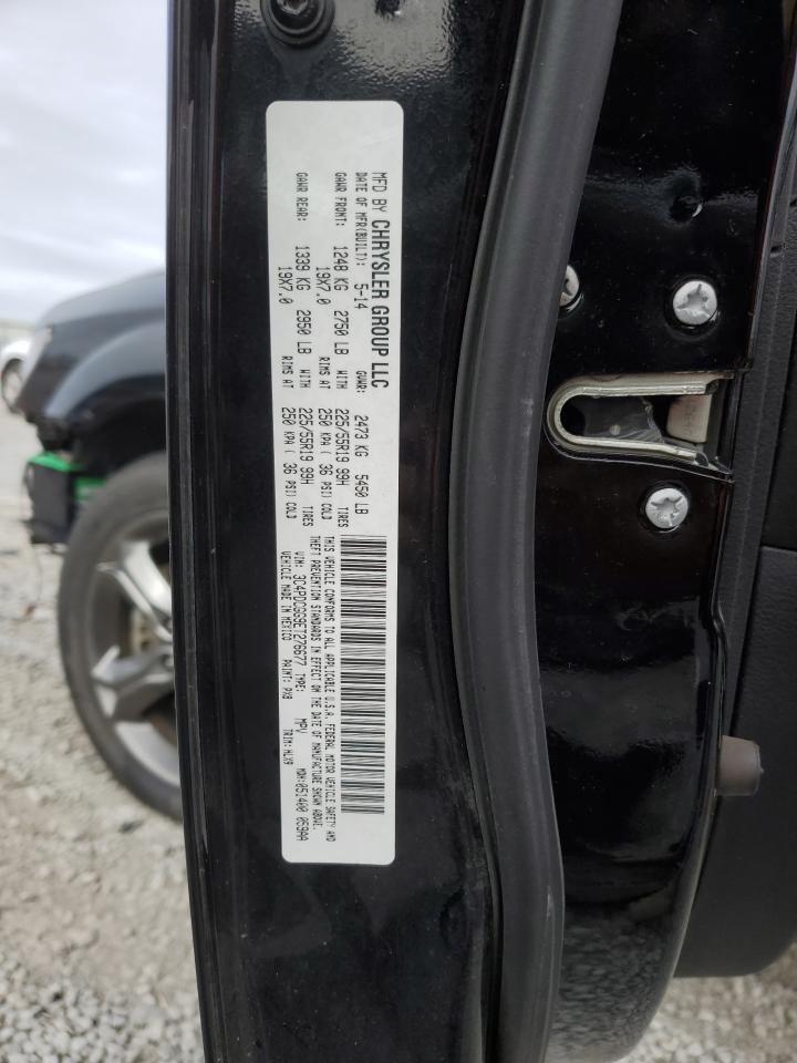 2014 Dodge Journey Crossroad VIN: 3C4PDCGG9ET276677 Lot: 91845875