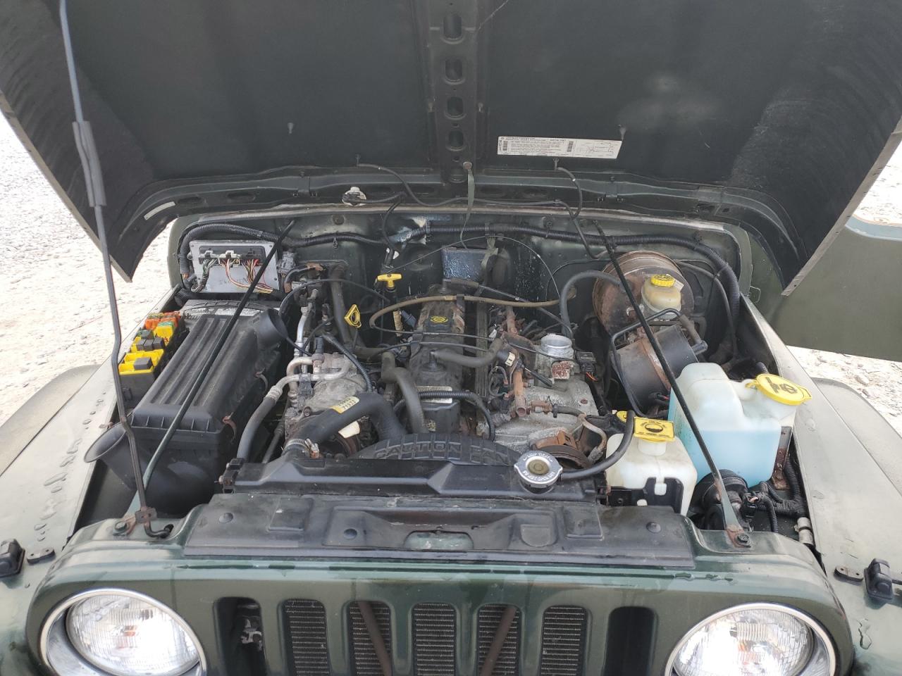 1997 Jeep Wrangler / Tj Sahara VIN: 1J4FY49S1VP501051 Lot: 86232385