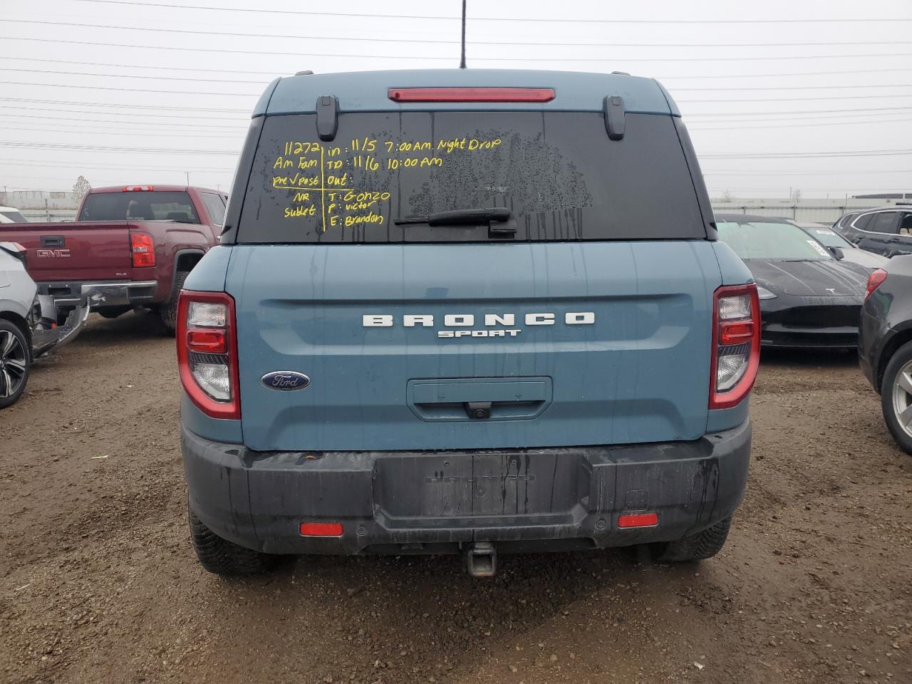 2022 Ford Bronco Sport Big Bend VIN: 3FMCR9B60NRE18585 Lot: 93093025