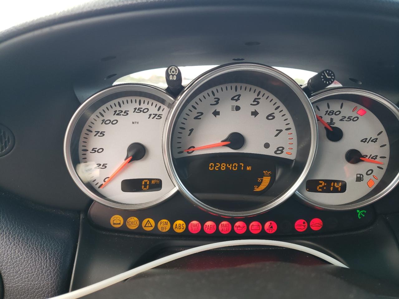 2001 Porsche Boxster S VIN: WP0CB29811U661204 Lot: 93514915