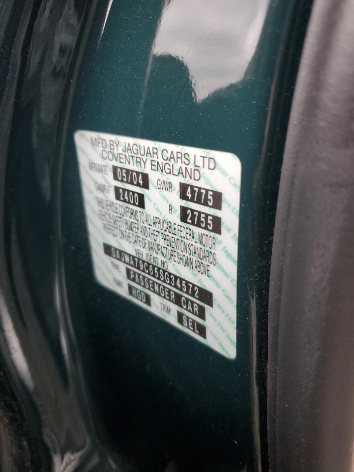 2005 Jaguar Xj8 L VIN: SAJWA79C65SG34572 Lot: 93790045