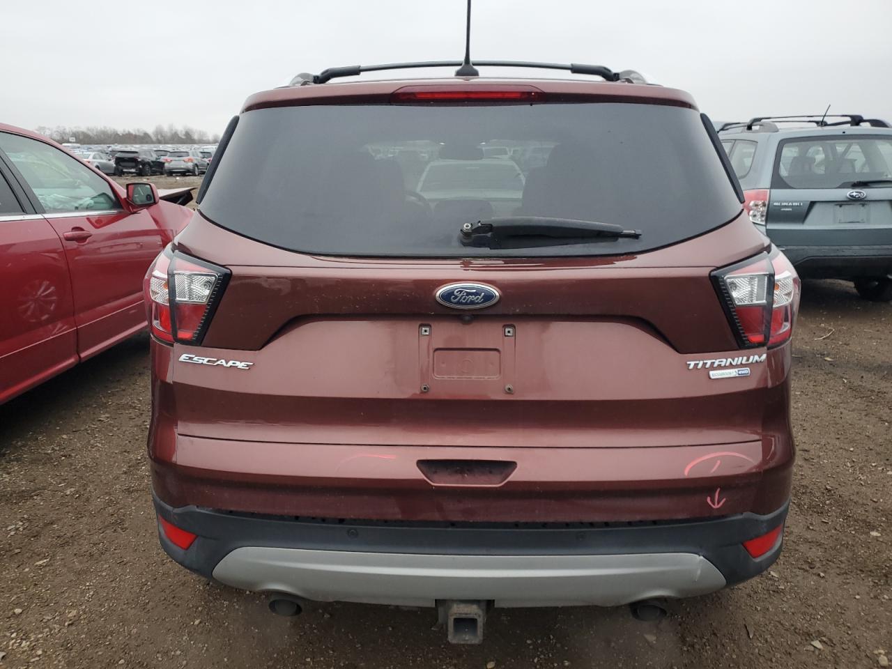2018 Ford Escape Titanium VIN: 1FMCU9J92JUB10590 Lot: 93491725