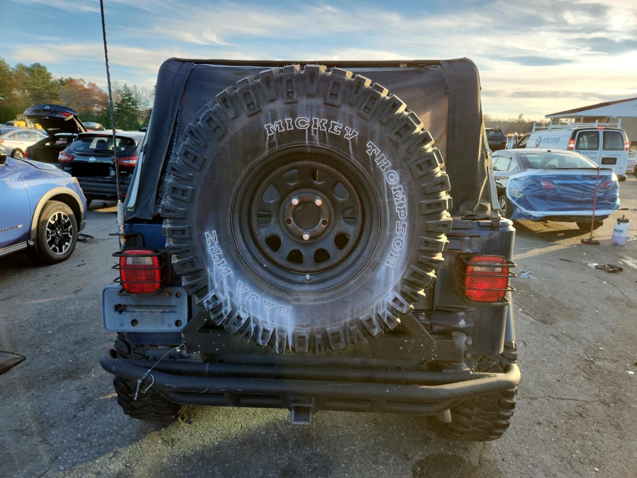 2001 Jeep Wrangler / Tj Sport VIN: 1J4FA49S11P369858 Lot: 92529055