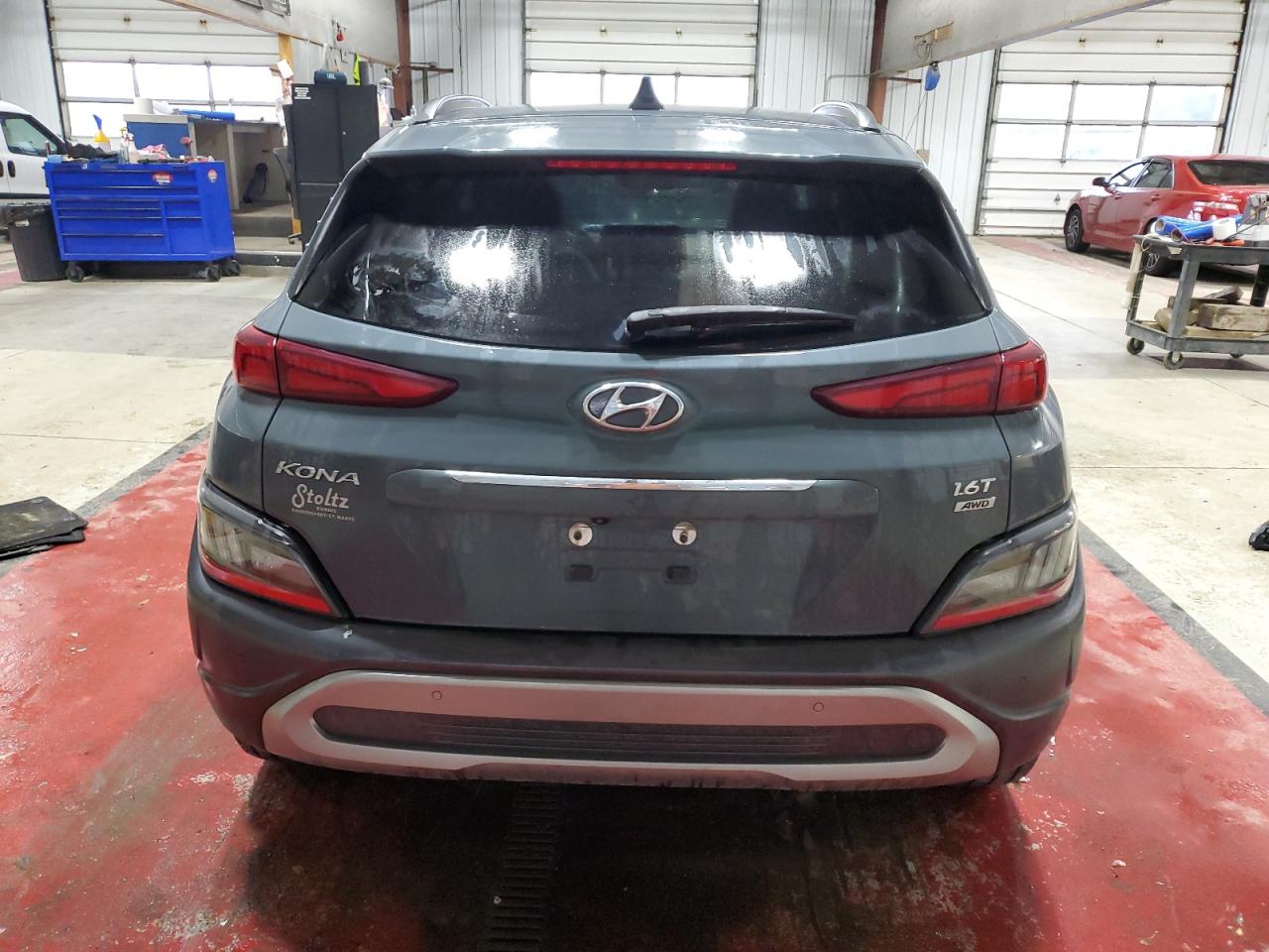 2022 Hyundai Kona Limited VIN: KM8K5CA36NU776262 Lot: 91266175