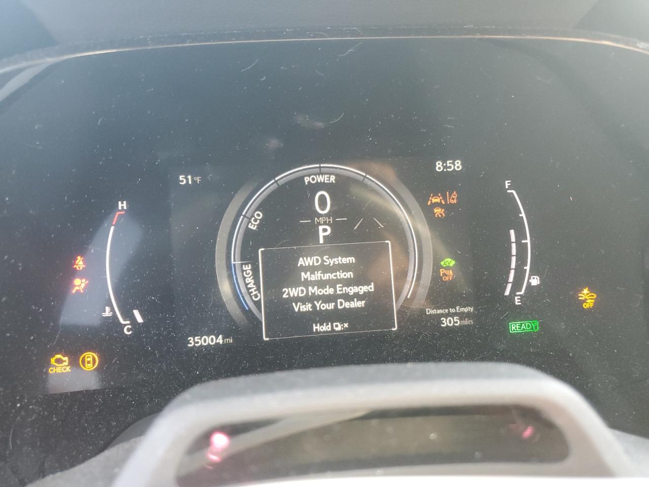 2024 Lexus Rx 350H Base VIN: 2T2BBMCA2RC023230 Lot: 92058415