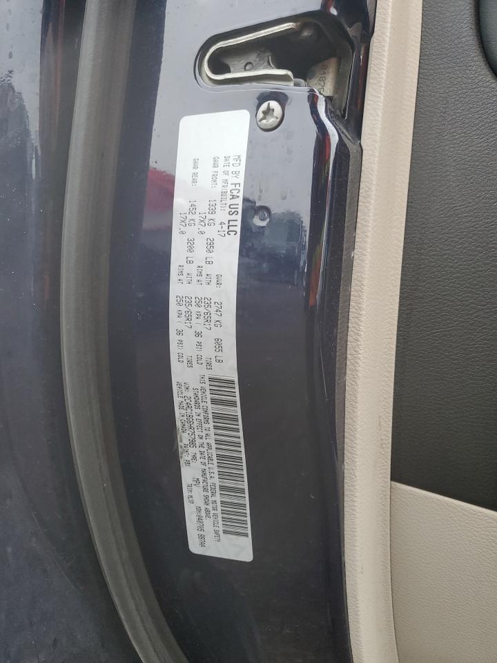 2017 Chrysler Pacifica Touring L VIN: 2C4RC1BG6HR757985 Lot: 93566325