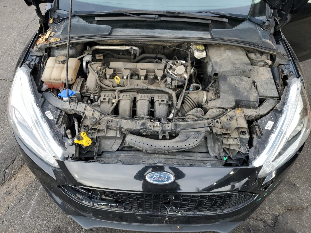 2018 Ford Focus Titanium VIN: 1FADP3N21JL314562 Lot: 93749825