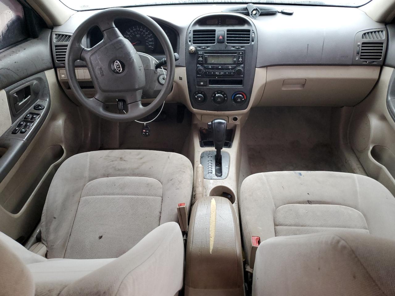 2006 Kia Spectra Lx VIN: KNAFE121465333298 Lot: 93522765