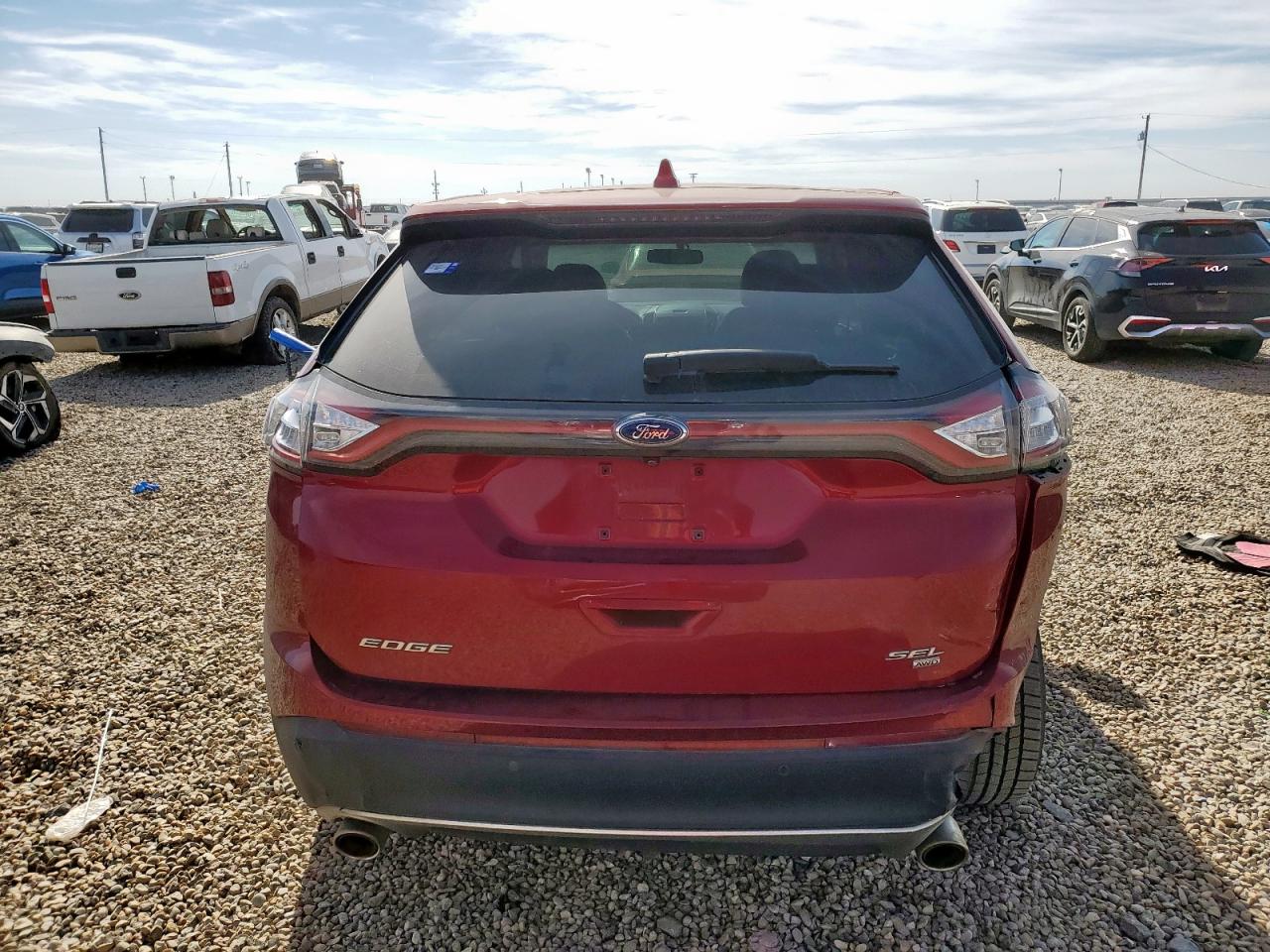 2016 Ford Edge Sel VIN: 2FMPK4J89GBB04317 Lot: 91781795