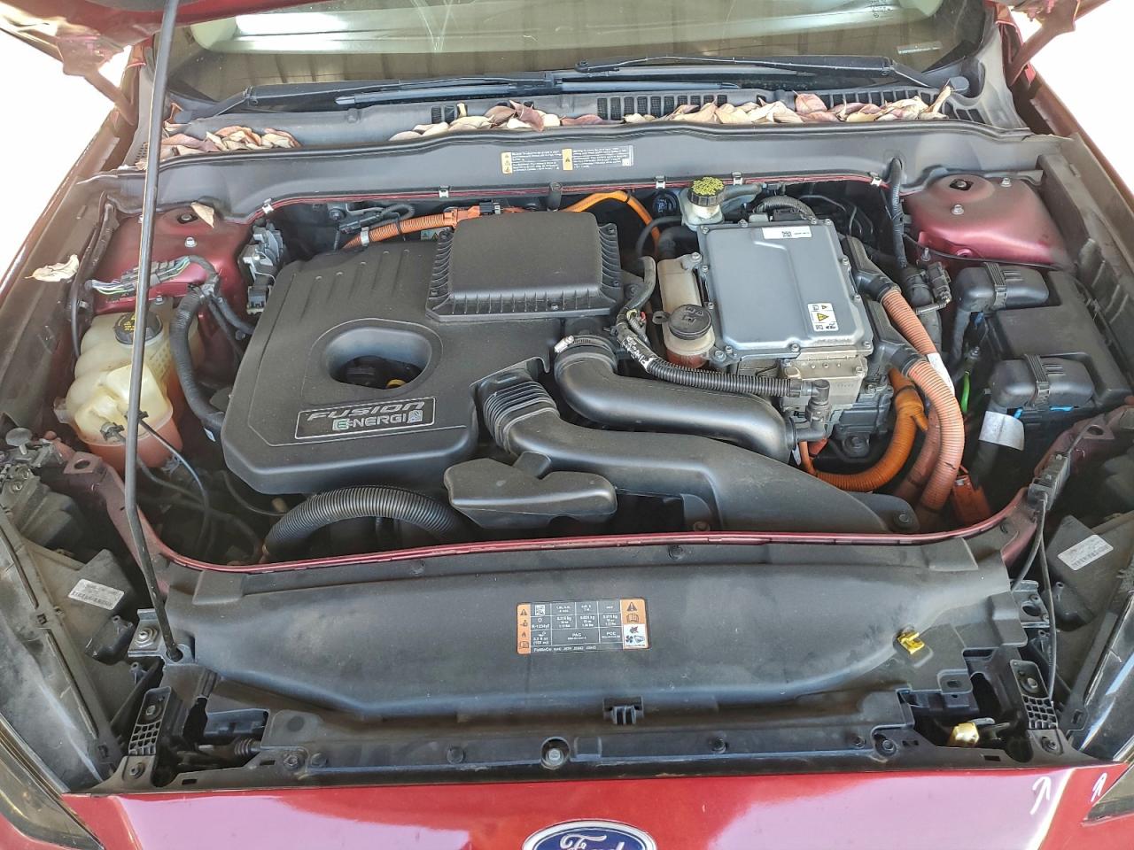 2017 Ford Fusion Titanium Phev VIN: 3FA6P0SU2HR414047 Lot: 93698225