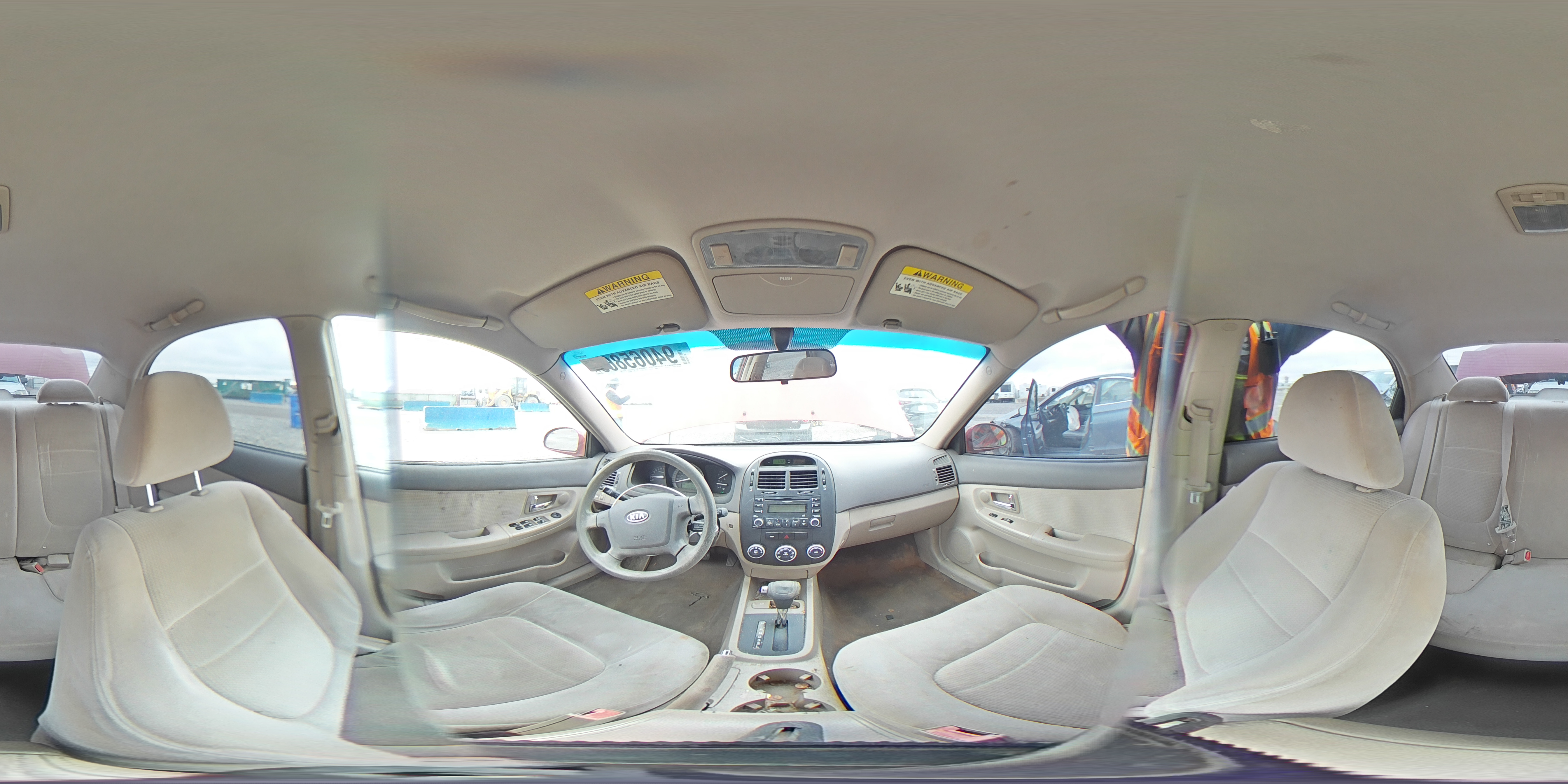 2007 Kia Spectra Ex VIN: KNAFE122875444530 Lot: 94065865