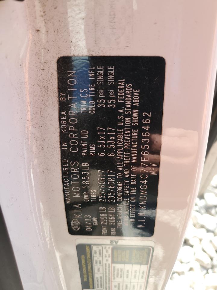 2014 Kia Sedona Lx VIN: KNDMG4C77E6536462 Lot: 90882735