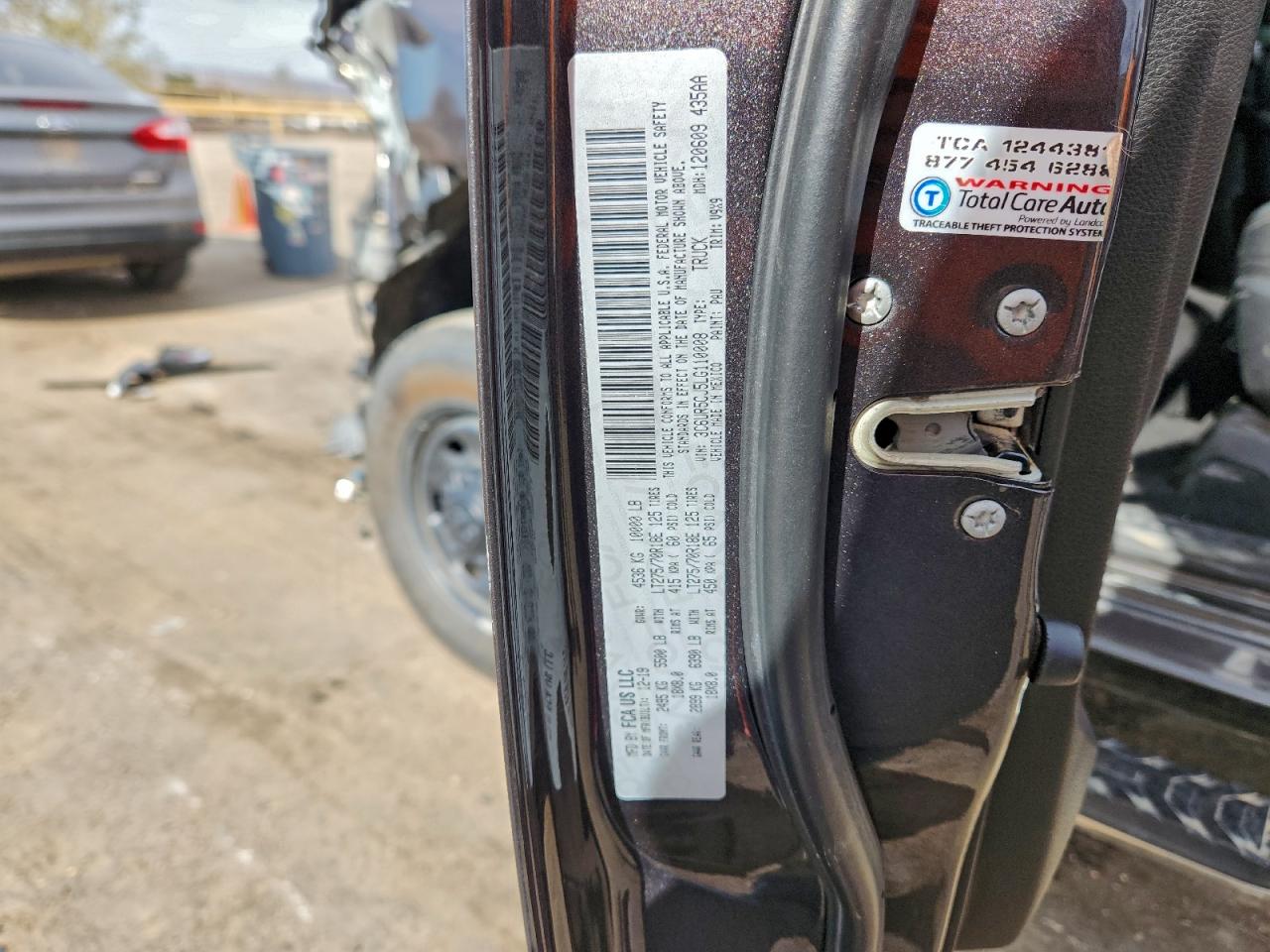 2020 Ram 2500 Tradesman VIN: 3C6UR5CJ5LG110008 Lot: 94045795