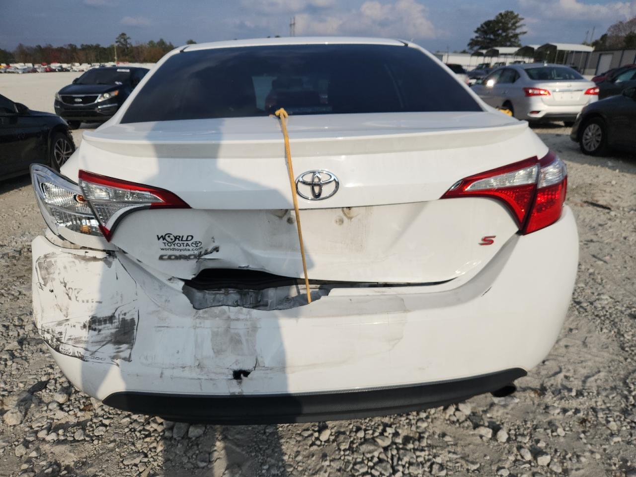 2015 Toyota Corolla L VIN: 2T1BURHE8FC345924 Lot: 93684515