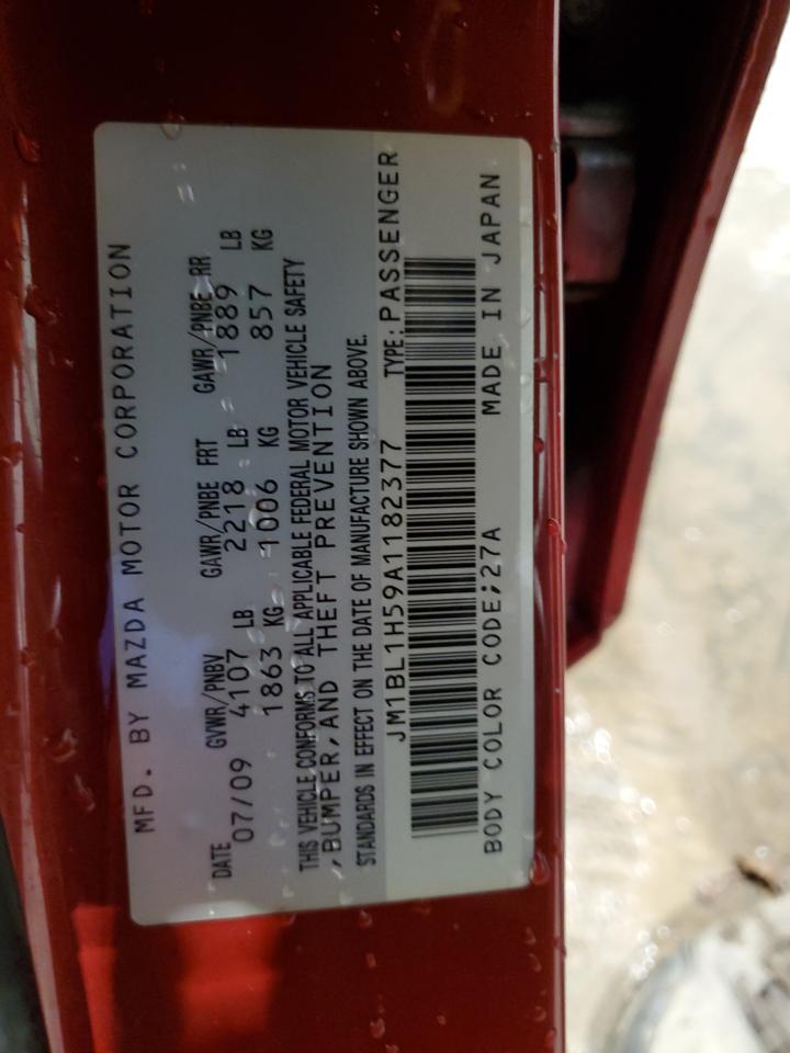 2010 Mazda 3 S VIN: JM1BL1H59A1182377 Lot: 92295485