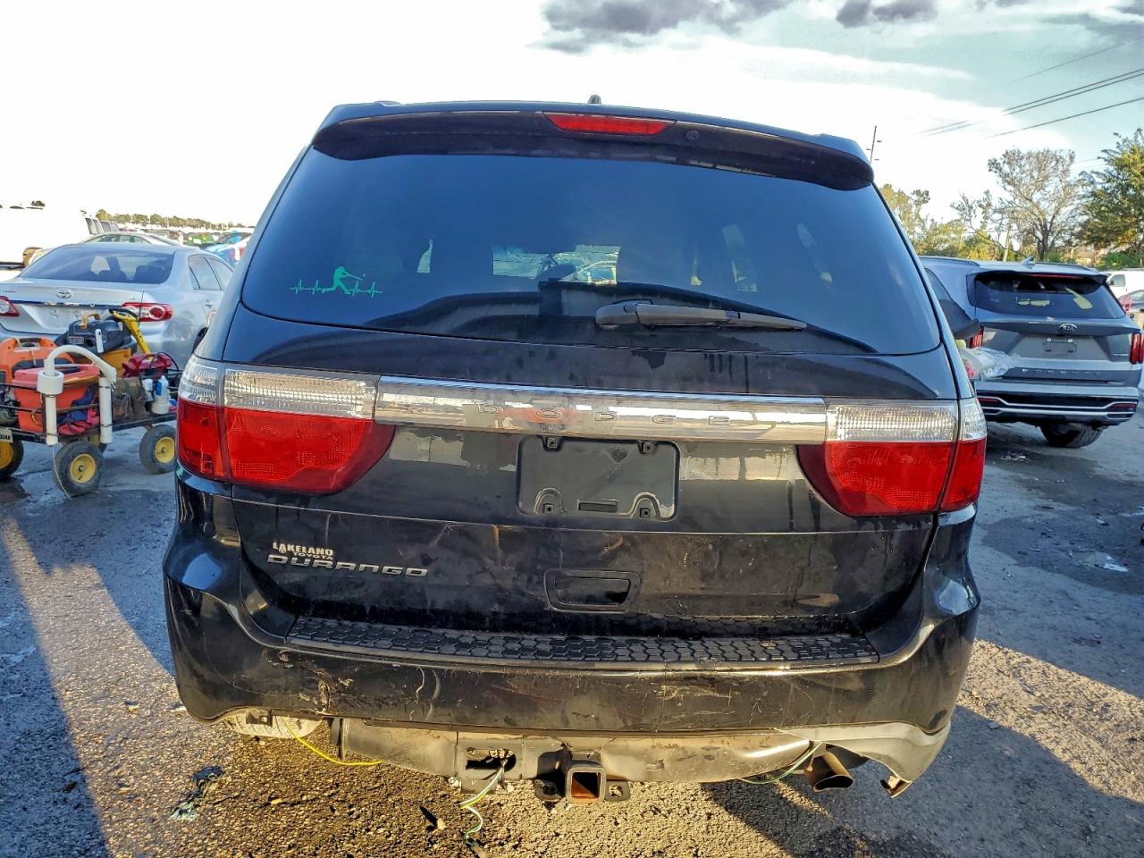2012 Dodge Durango Sxt VIN: 1C4RDHAGXCC237135 Lot: 94042895