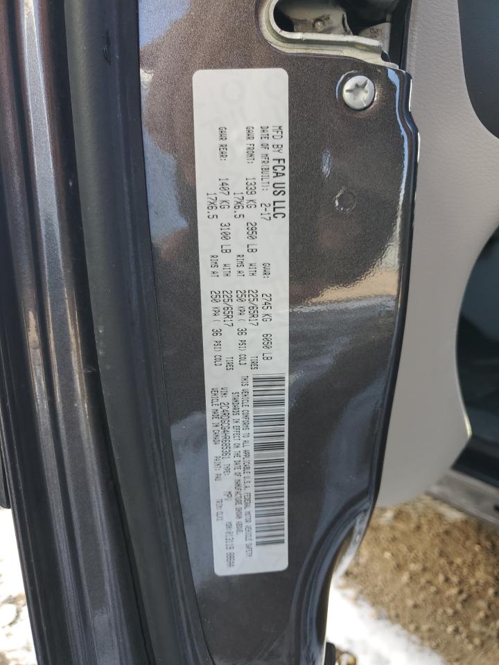 2017 Dodge Grand Caravan Sxt VIN: 2C4RDGCG4HR685361 Lot: 91620805