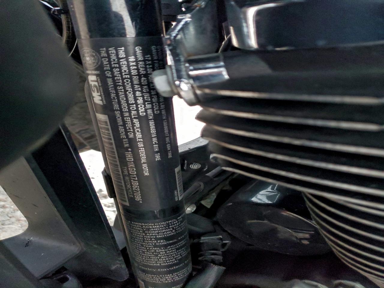 2018 Harley-Davidson Fltru VIN: 1HD1KGD17JB627096 Lot: 93520305