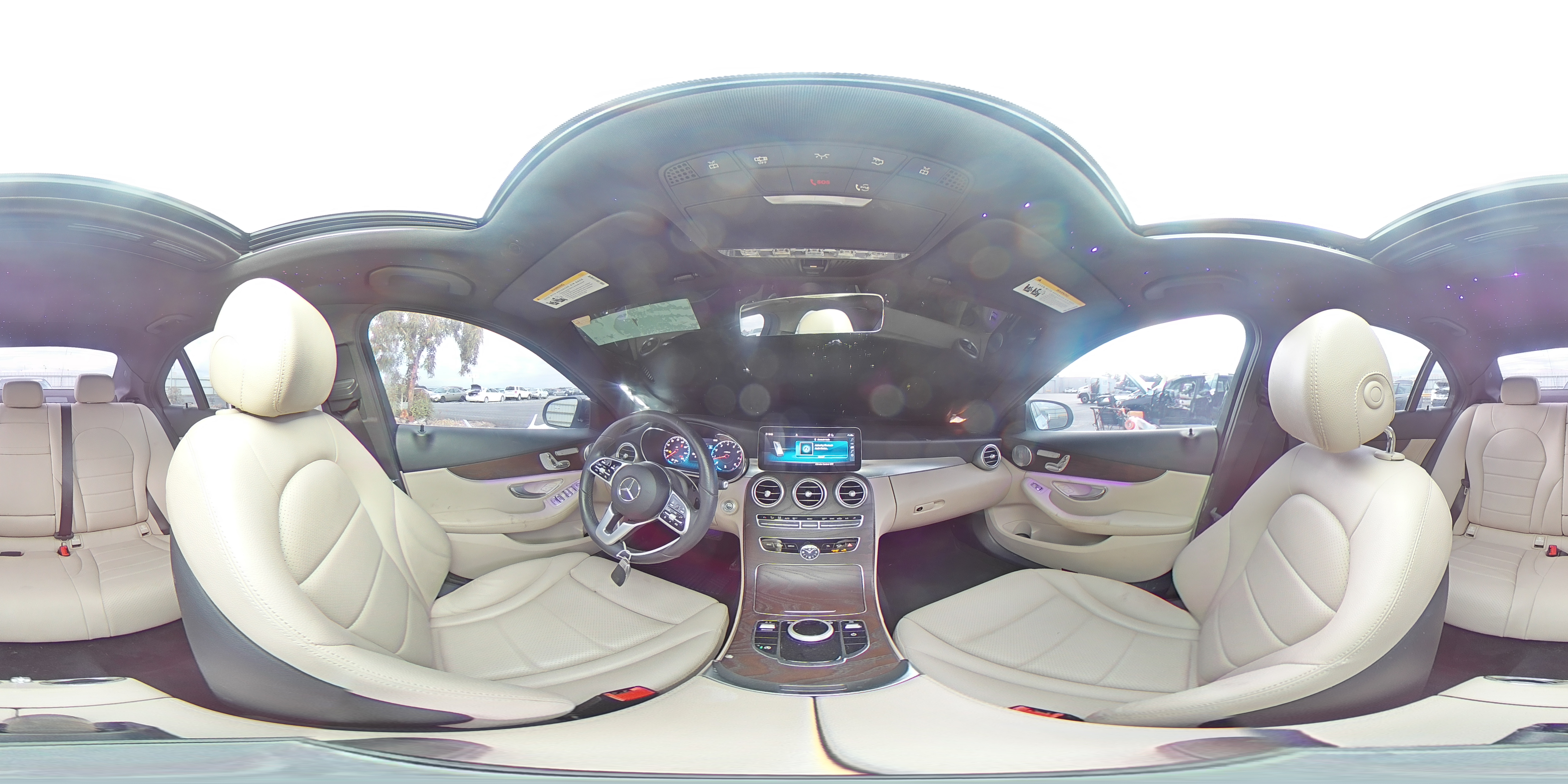 2021 Mercedes-Benz C 300 VIN: W1KWF8DB7MR613632 Lot: 93016975