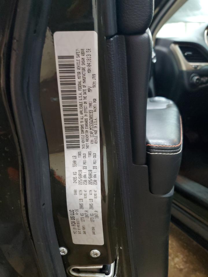 2016 Jeep Cherokee Latitude VIN: 1C4PJMCS3GW309193 Lot: 92387595