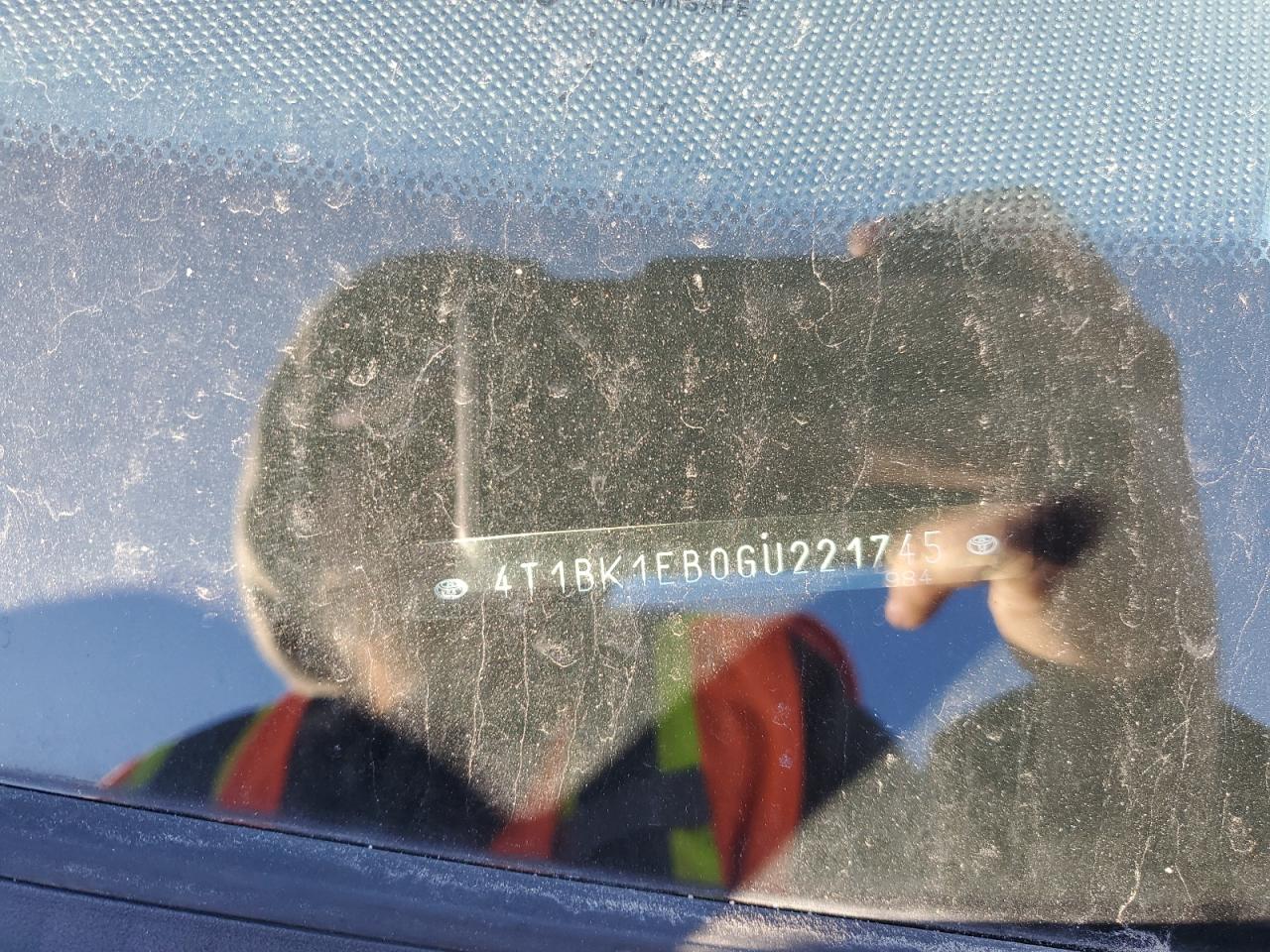 2016 Toyota Avalon Xle VIN: 4T1BK1EB0GU221745 Lot: 91525275