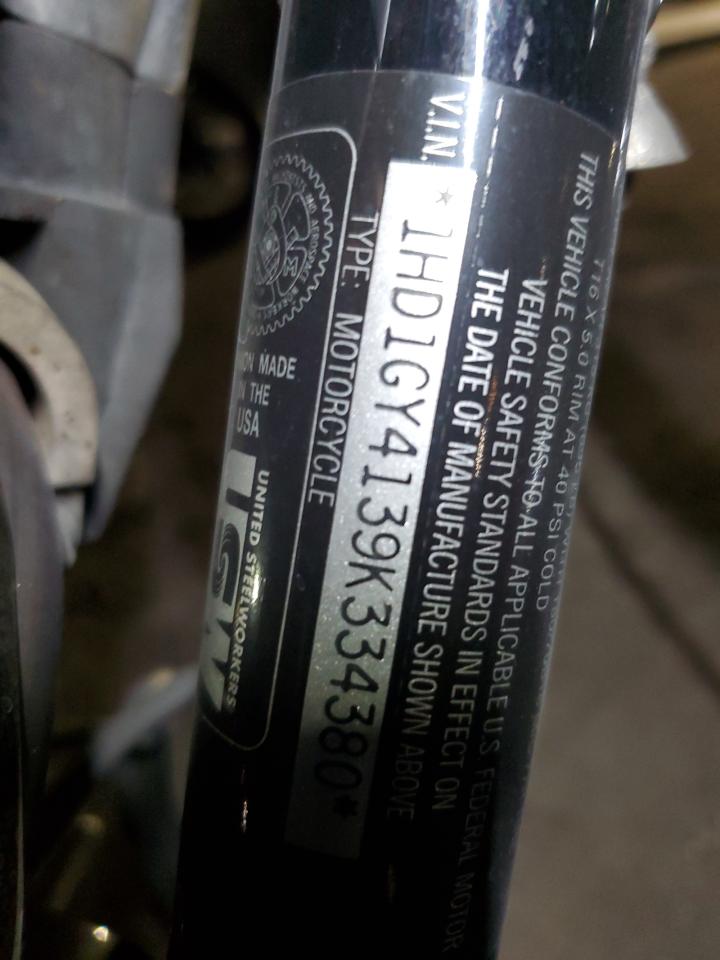 2009 Harley Davidson Fxdf VIN: 334380 Lot: 92519535