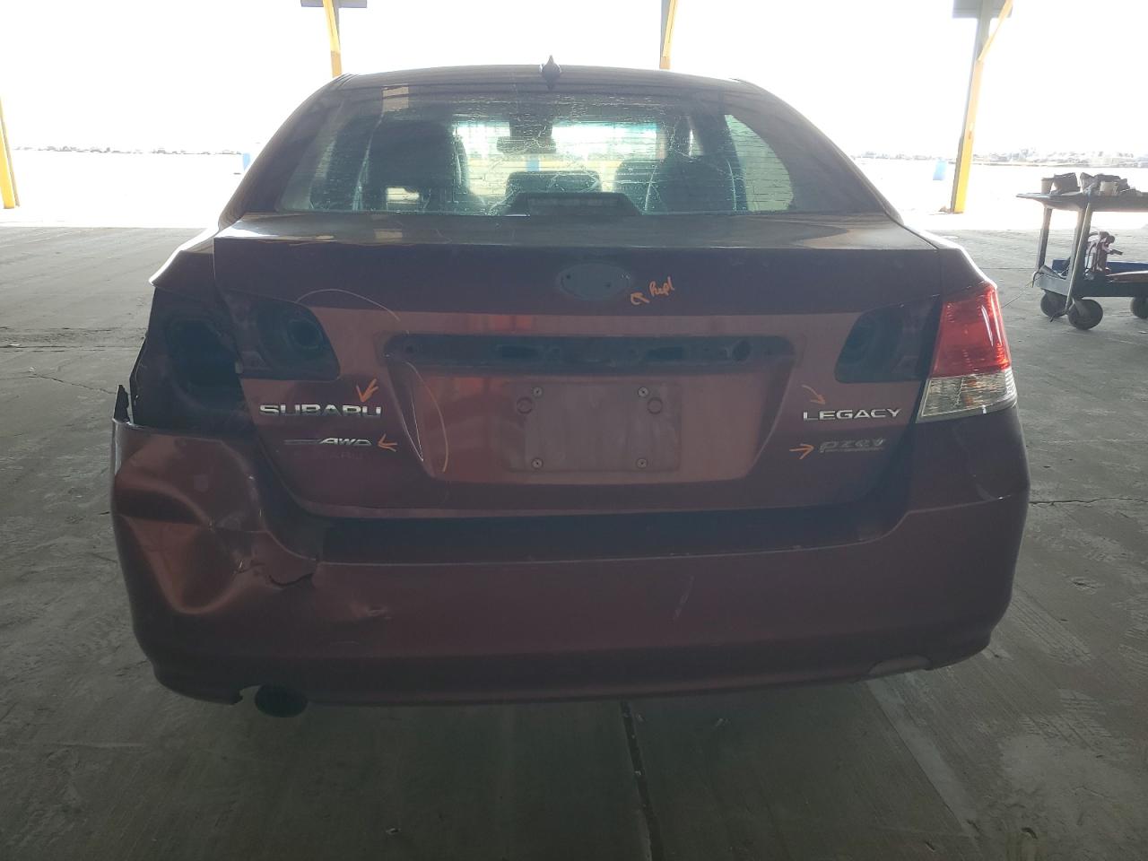 2013 Subaru Legacy 2.5I Limited VIN: 4S3BMBK61D3014987 Lot: 91863715