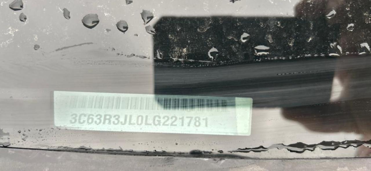 2020 Ram 3500 Laramie VIN: 3C63R3JL0LG221781 Lot: 91832585