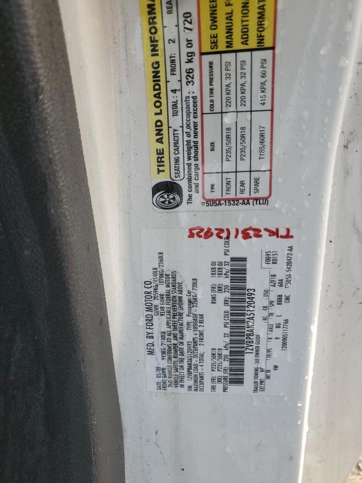 2010 Ford Mustang VIN: 1ZVBP8AN2A5120493 Lot: 90410315